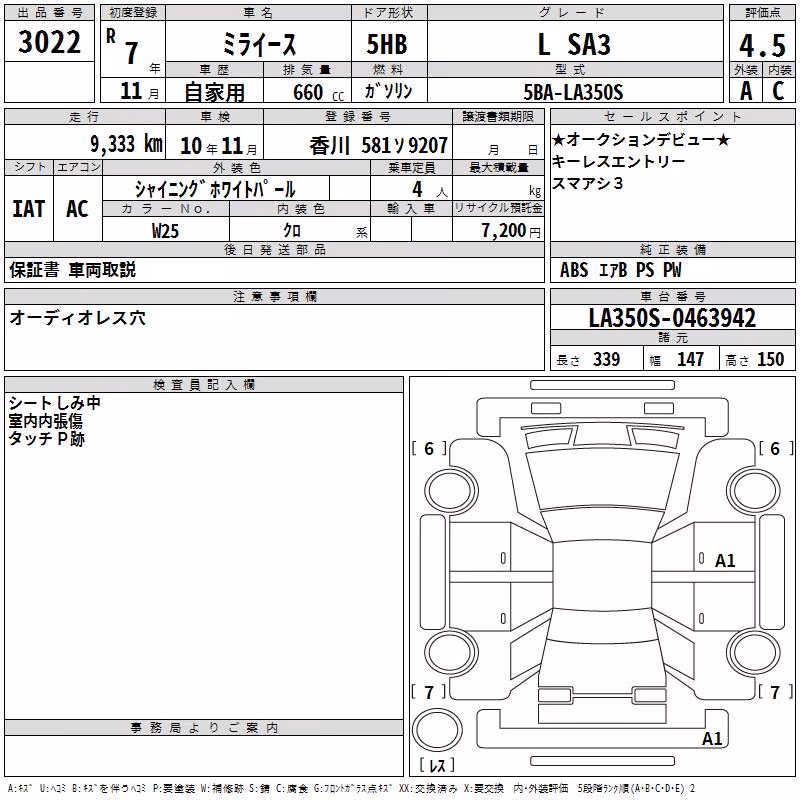DAIHATSU MIRA E:S