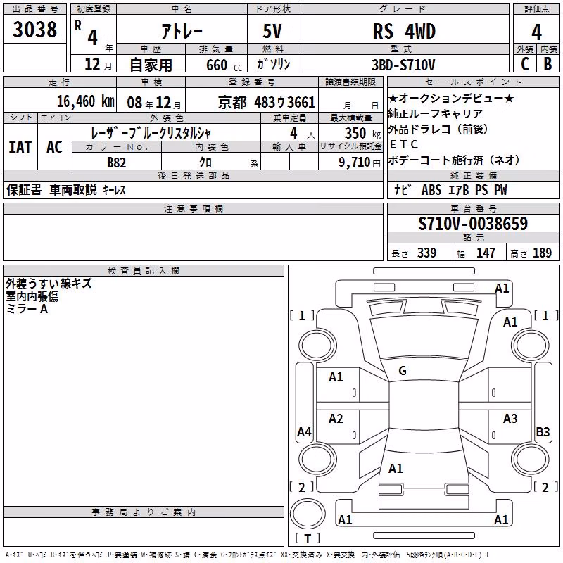 DAIHATSU ATRAI