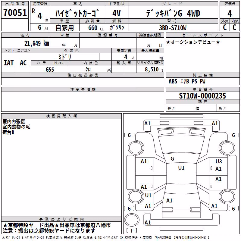 DAIHATSU ATRAI