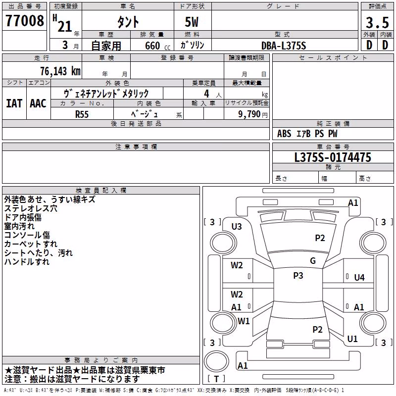 DAIHATSU TANTO