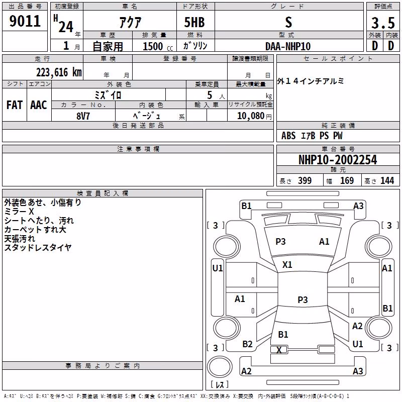 TOYOTA AQUA
