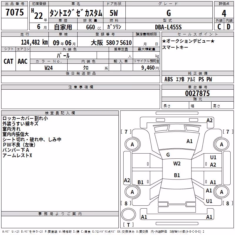 DAIHATSU TANTO EXE