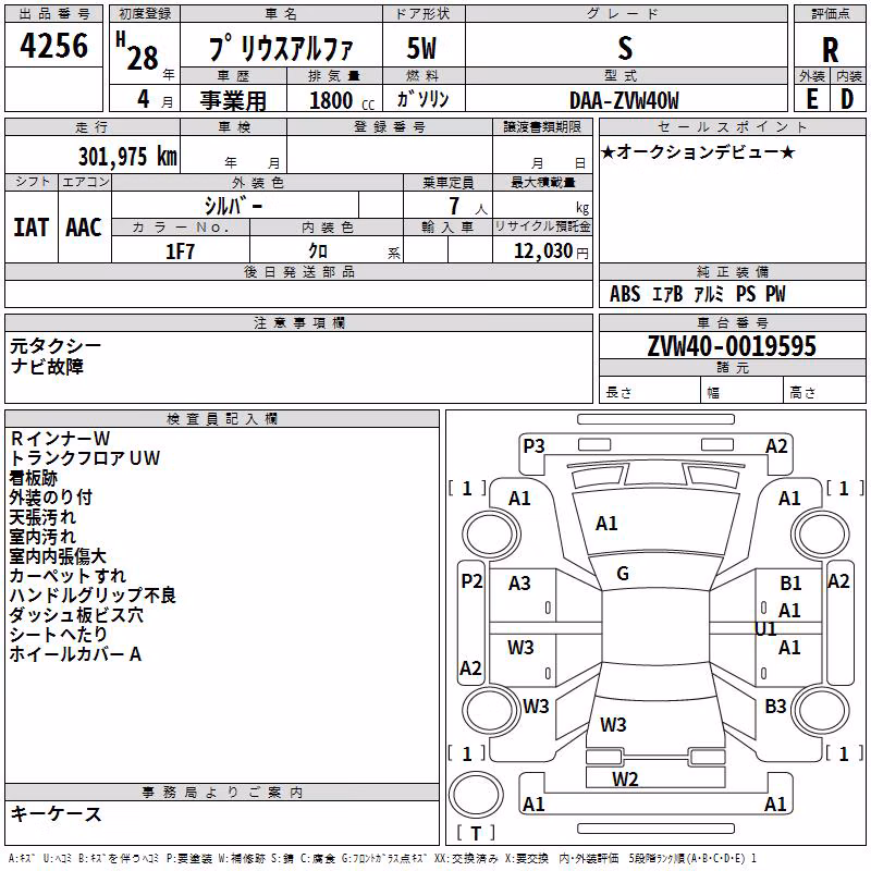 TOYOTA PRIUS ALPHA