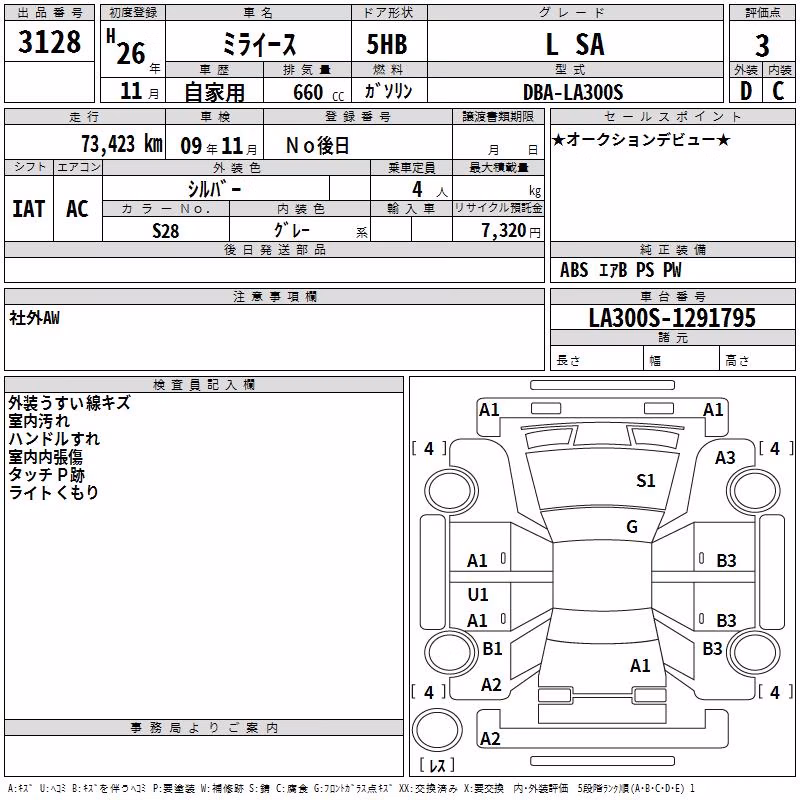 DAIHATSU MIRA E:S