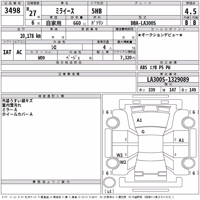 DAIHATSU MIRA E:S