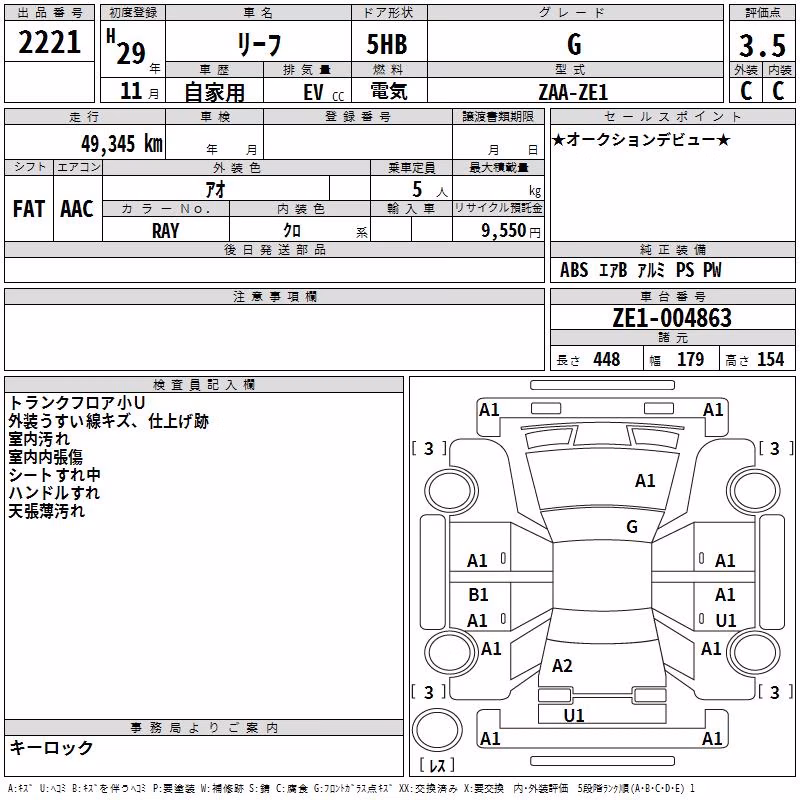 NISSAN LEAF
