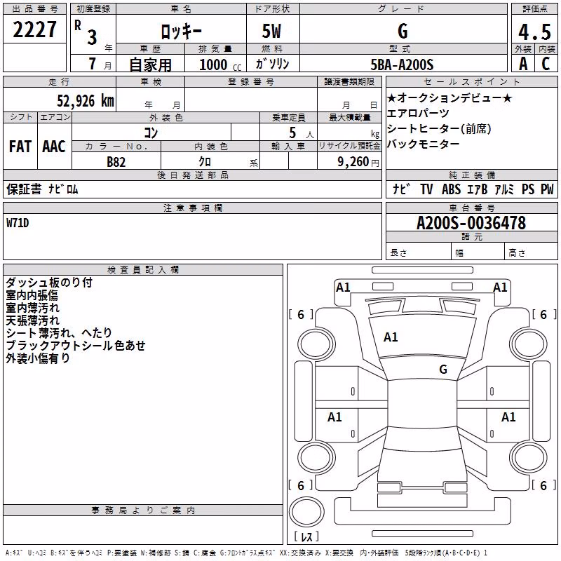 DAIHATSU ROCKY