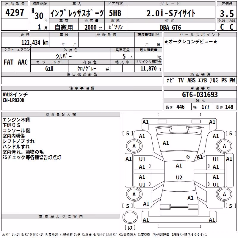 SUBARU IMPREZA
