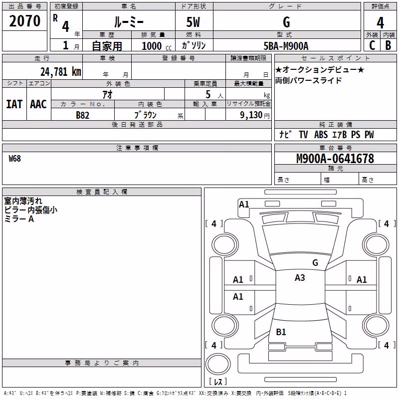 TOYOTA ROOMY