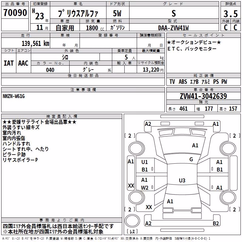 TOYOTA PRIUS ALPHA
