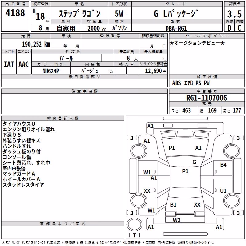 HONDA STEPWGN
