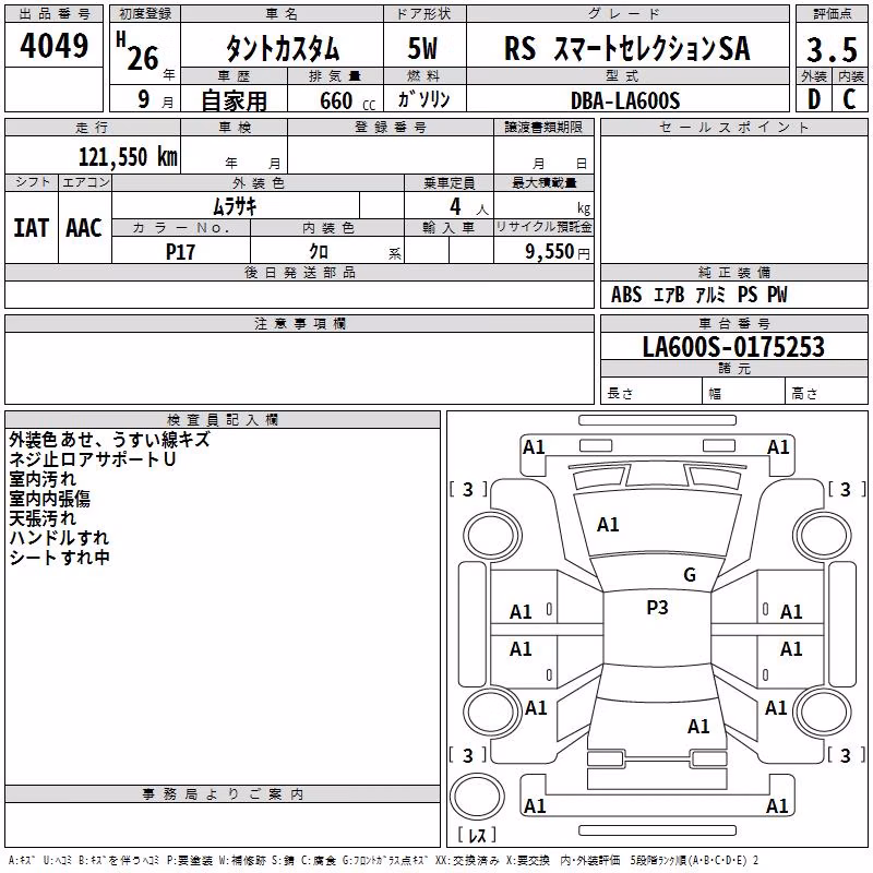 DAIHATSU TANTO