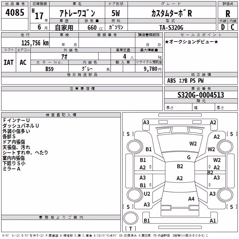DAIHATSU ATRAI