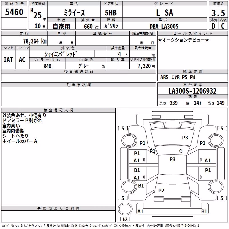 DAIHATSU MIRA E:S