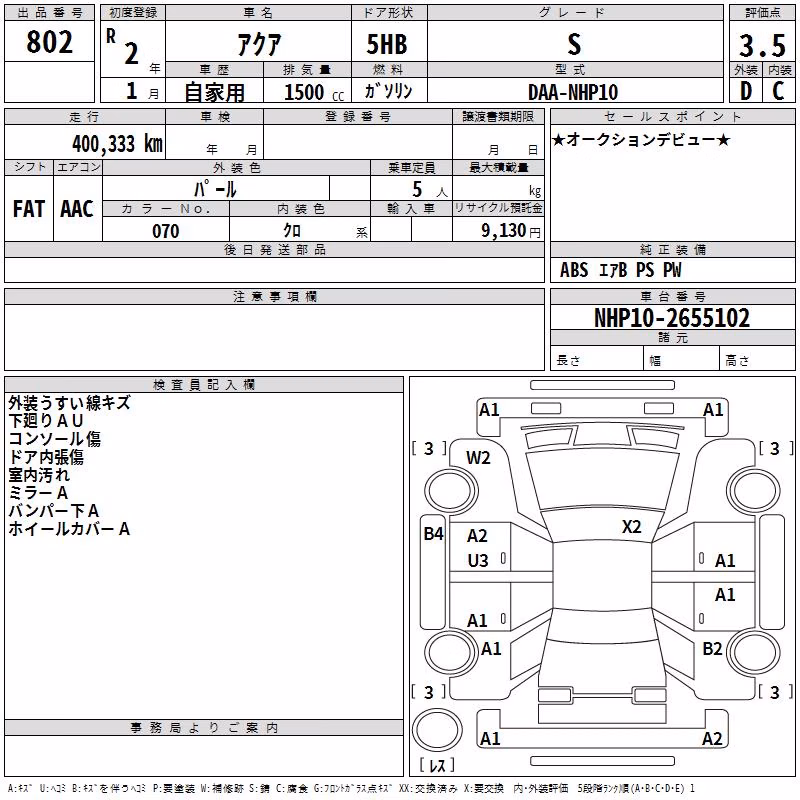 TOYOTA AQUA