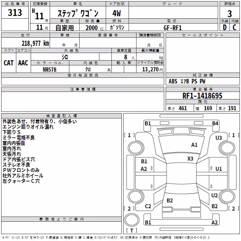 HONDA STEPWGN