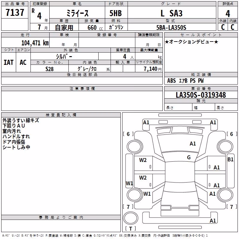DAIHATSU MIRA E:S