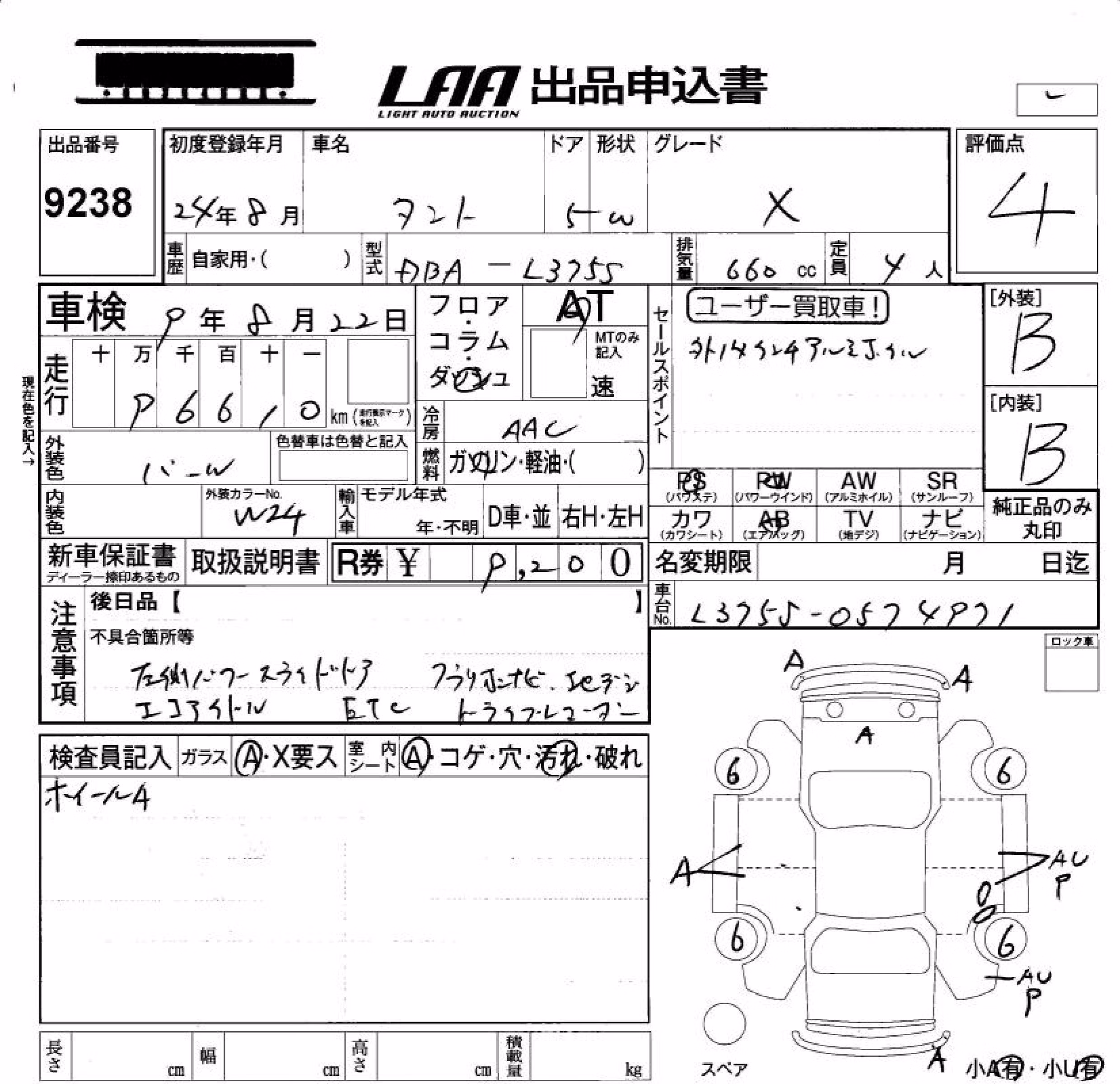 DAIHATSU TANTO