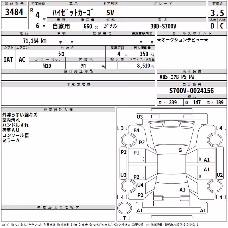 DAIHATSU ATRAI