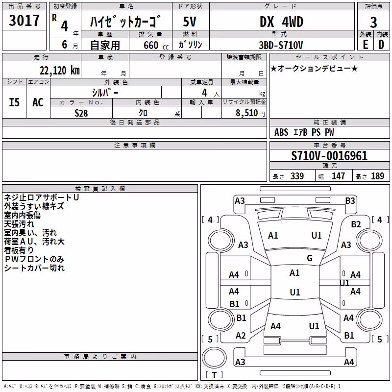 DAIHATSU ATRAI