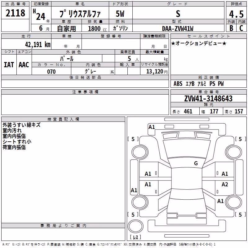 TOYOTA PRIUS ALPHA