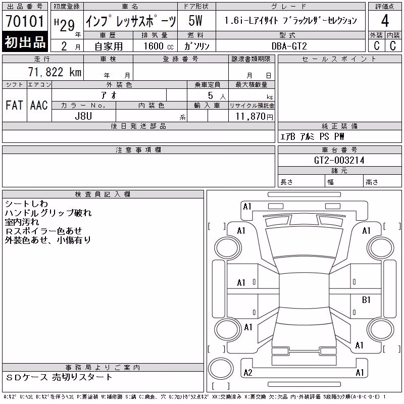 SUBARU IMPREZA