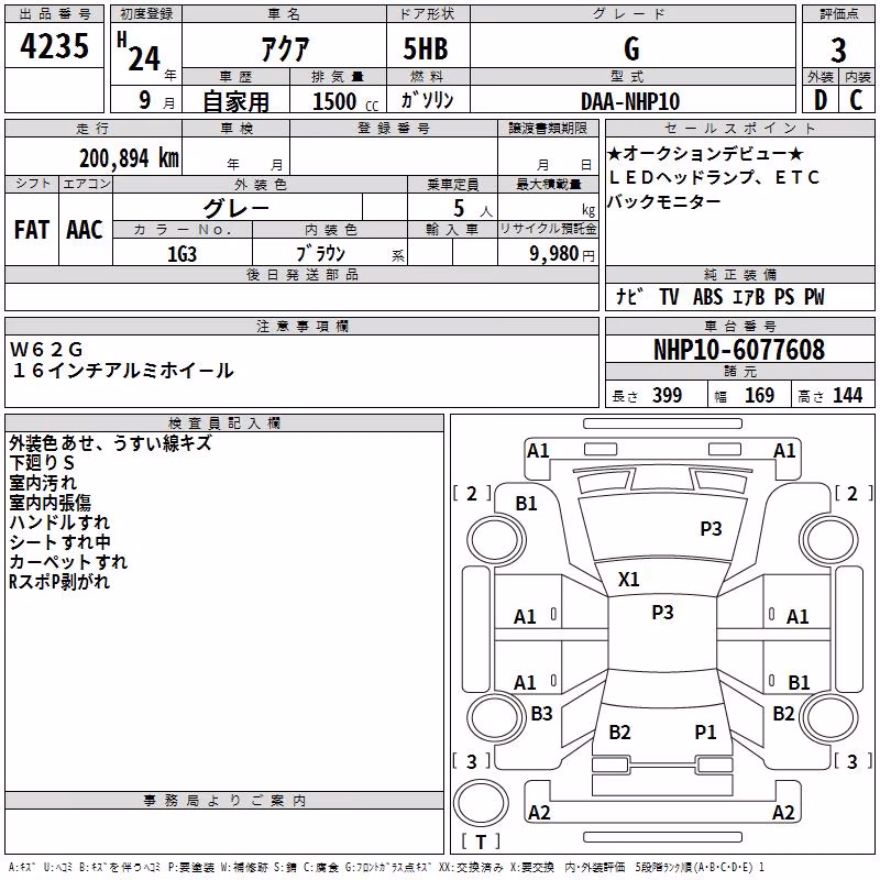 TOYOTA AQUA