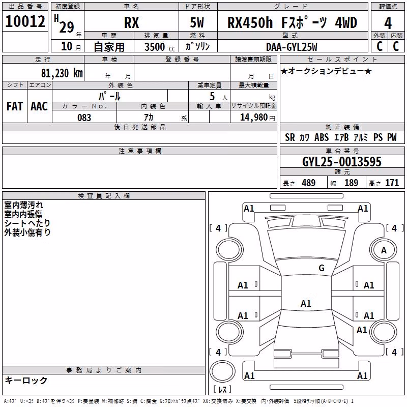 LEXUS RX450H