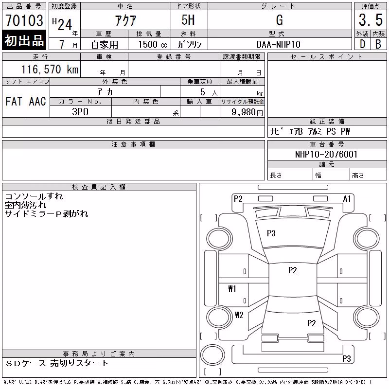 TOYOTA AQUA