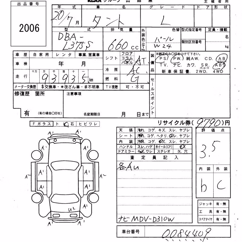DAIHATSU TANTO
