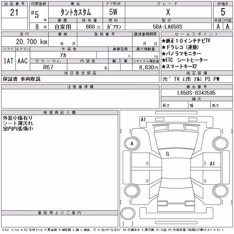 DAIHATSU TANTO