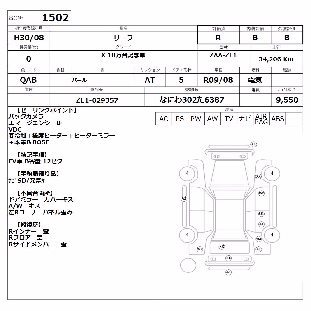NISSAN LEAF