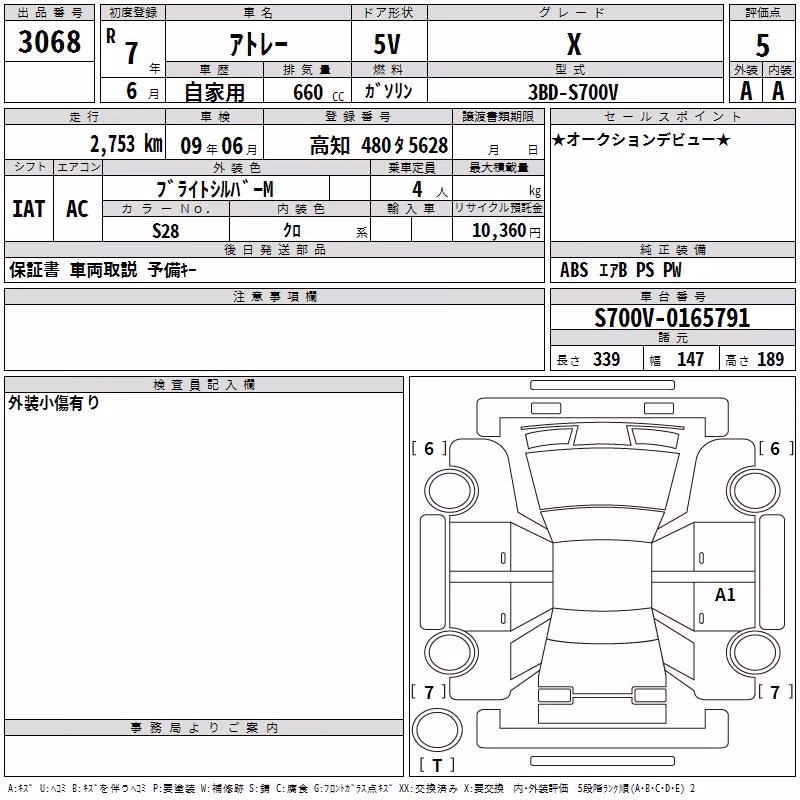 DAIHATSU ATRAI