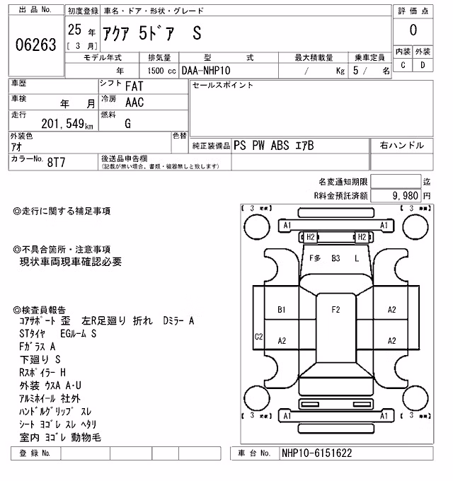 TOYOTA AQUA