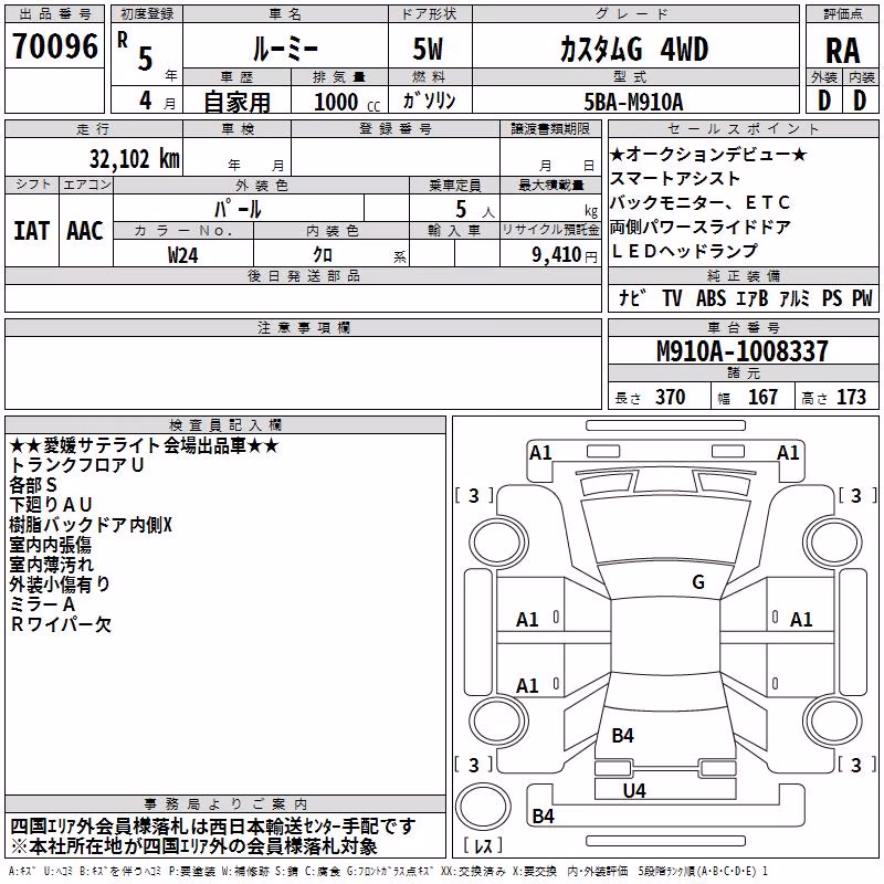 TOYOTA ROOMY