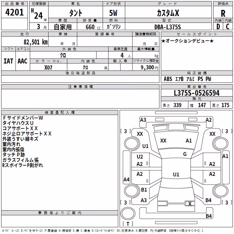 DAIHATSU TANTO