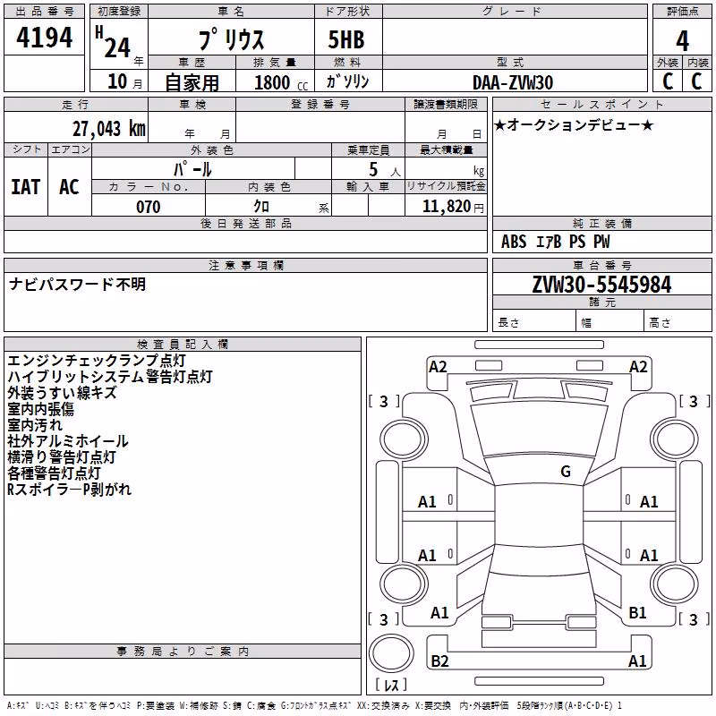 TOYOTA PRIUS