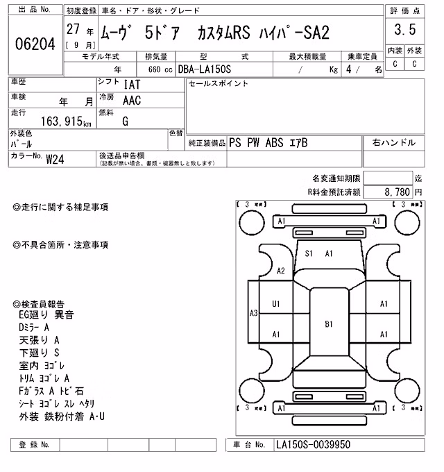 DAIHATSU MOVE