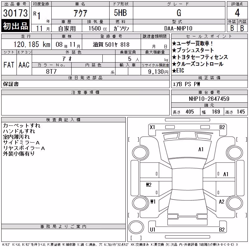 TOYOTA AQUA