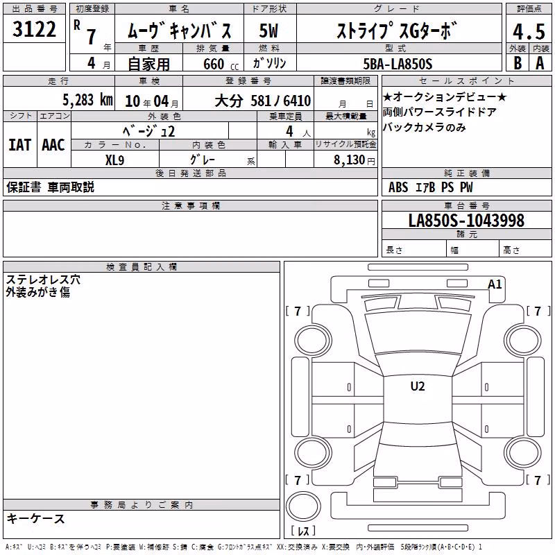 DAIHATSU MOVE CANBUS