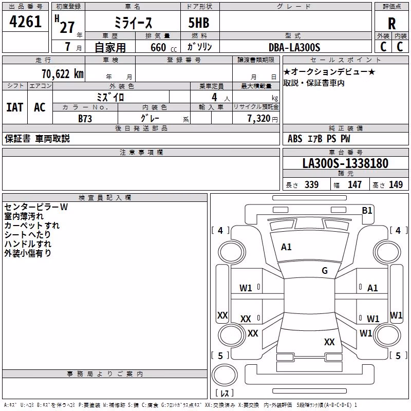 DAIHATSU MIRA E:S