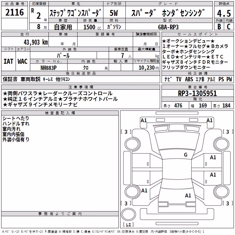 HONDA STEPWGN