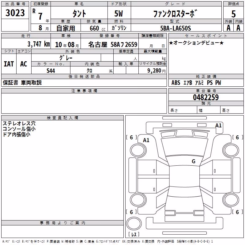 DAIHATSU TANTO
