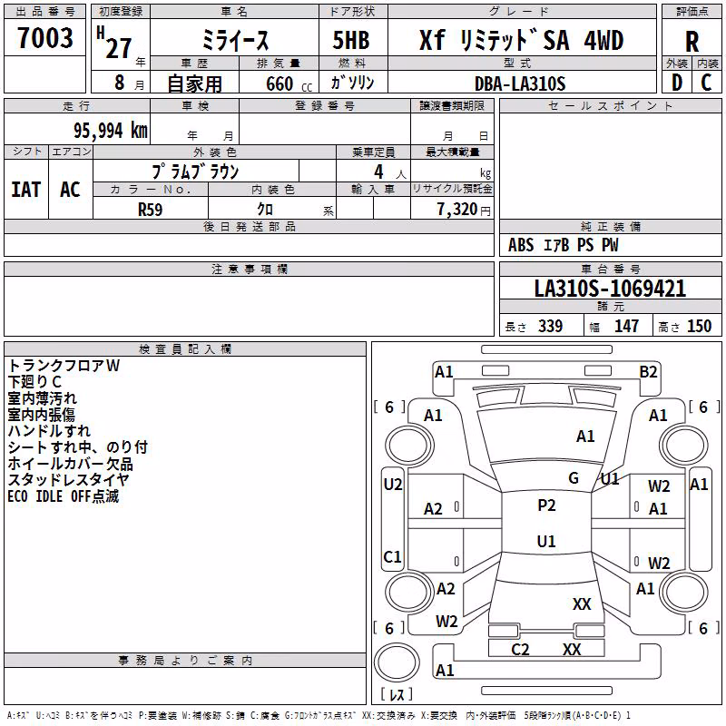 DAIHATSU MIRA E:S