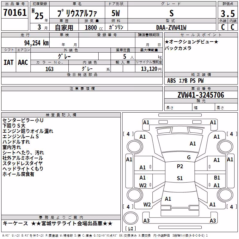 TOYOTA PRIUS ALPHA
