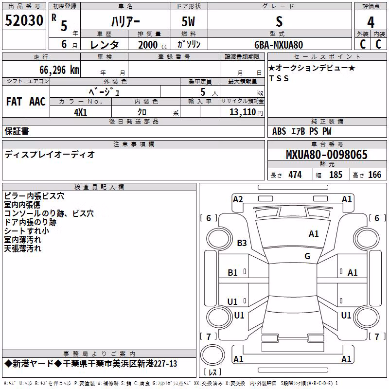 TOYOTA HARRIER