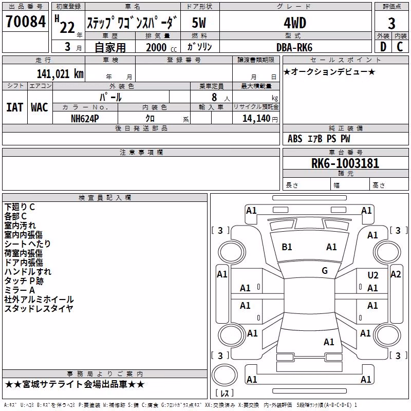 HONDA STEPWGN