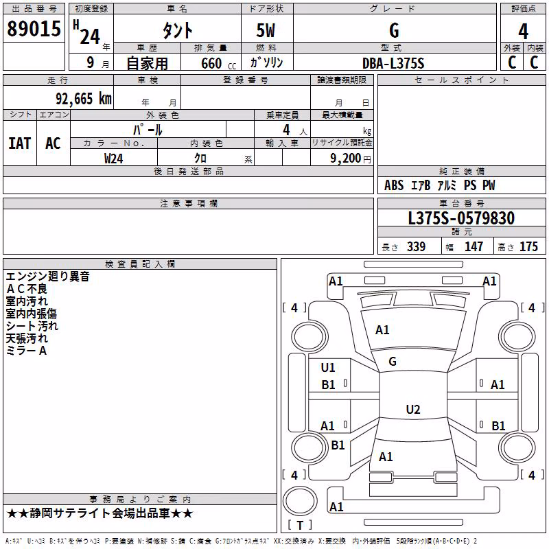 DAIHATSU TANTO