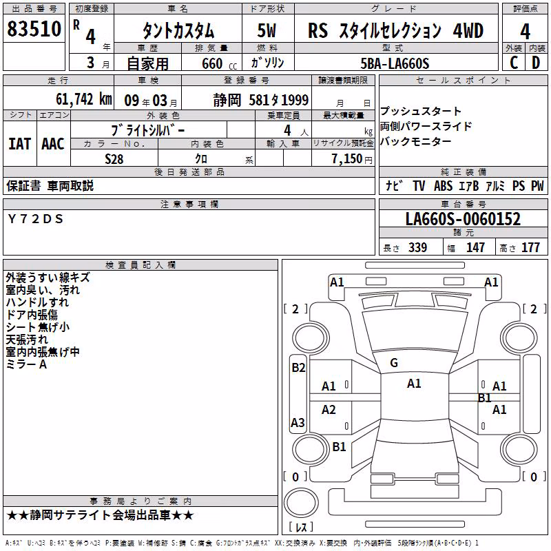 DAIHATSU TANTO
