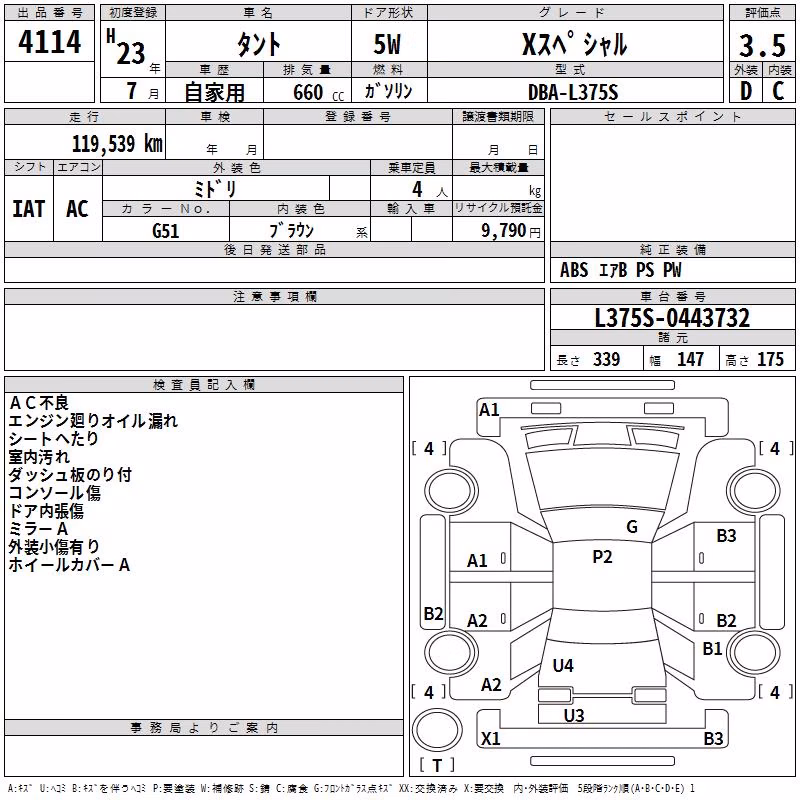 DAIHATSU TANTO